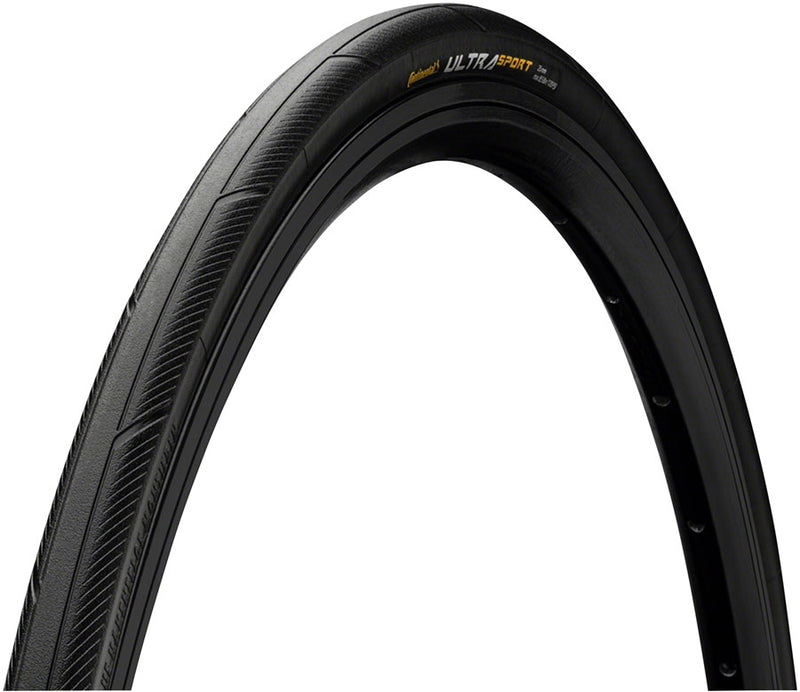 Continental Ultra Sport III Tire - 700 x 23 Clincher Wire BLK PureGrip Performance E25
