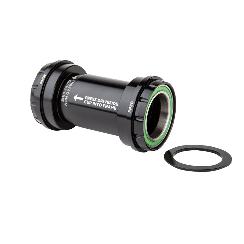 Cane Creek Hellbender 70 Bottom Bracket - PF30 For DUB Spindles Black