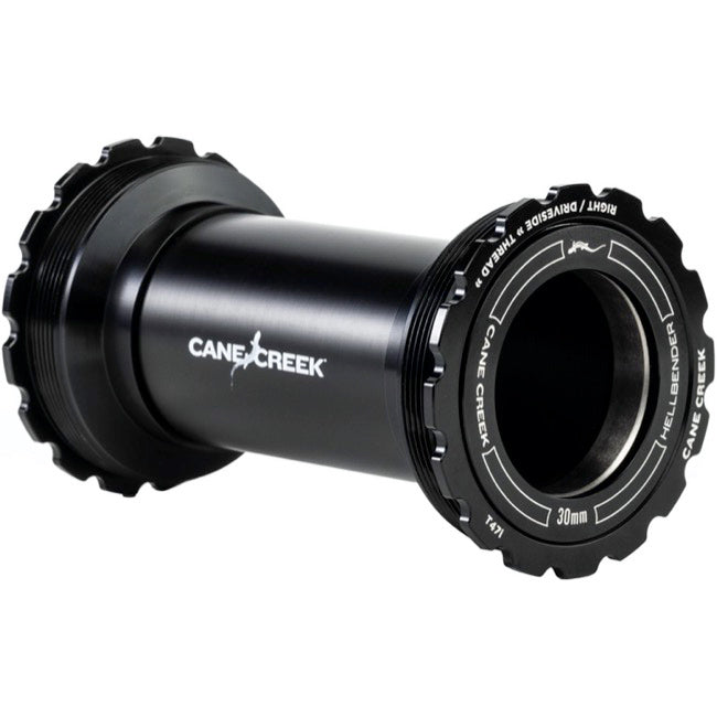 Cane Creek Hellbender 70 Bottom Bracket - T47i for 30mm Spindle Black