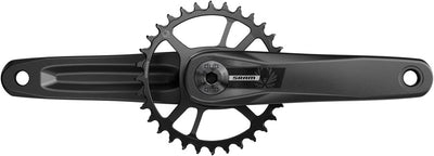 SRAM S200 Eagle Crankset - 165mm 32t Steel Chainring Aluminum Crankarms DUB Wide Spindle BLK 55mm Chainline B1