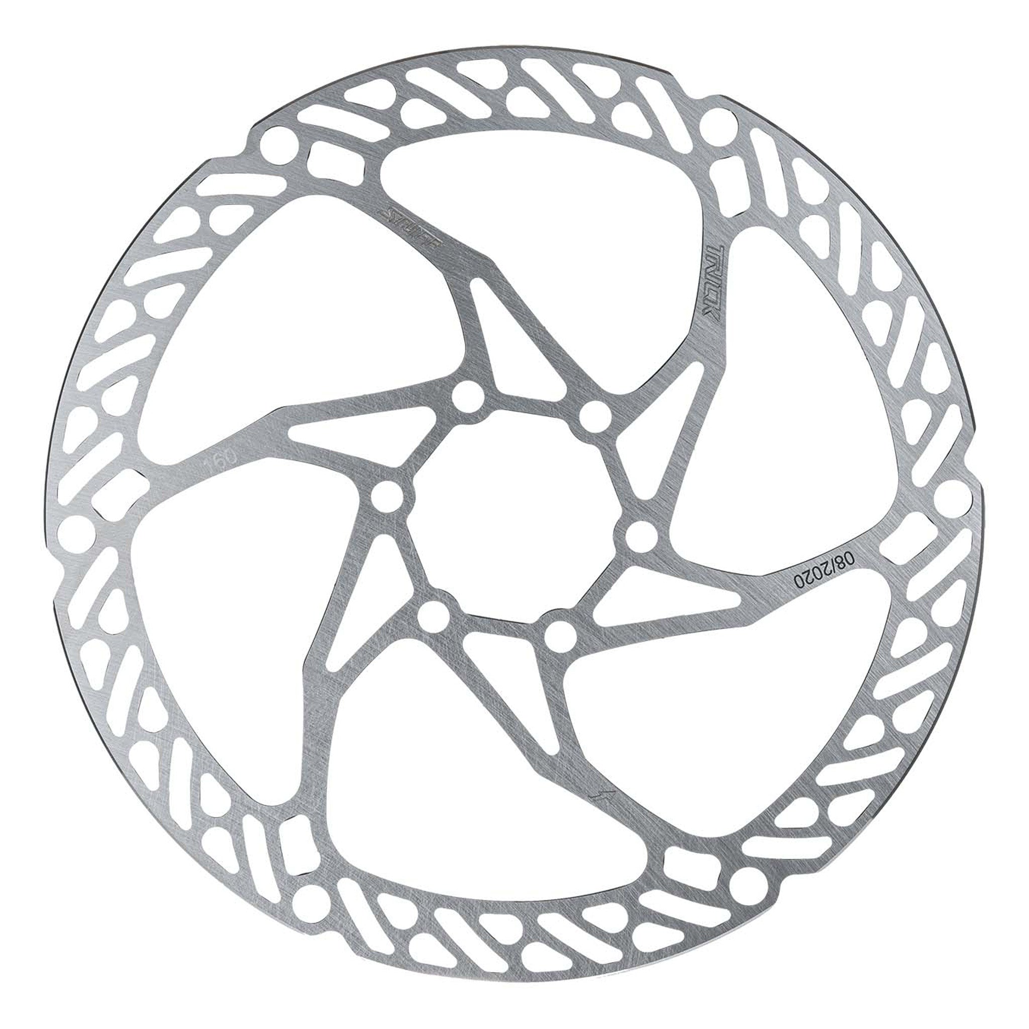 Trickstuff Ultra Light 180mm Rotor 6-Bolt Silver