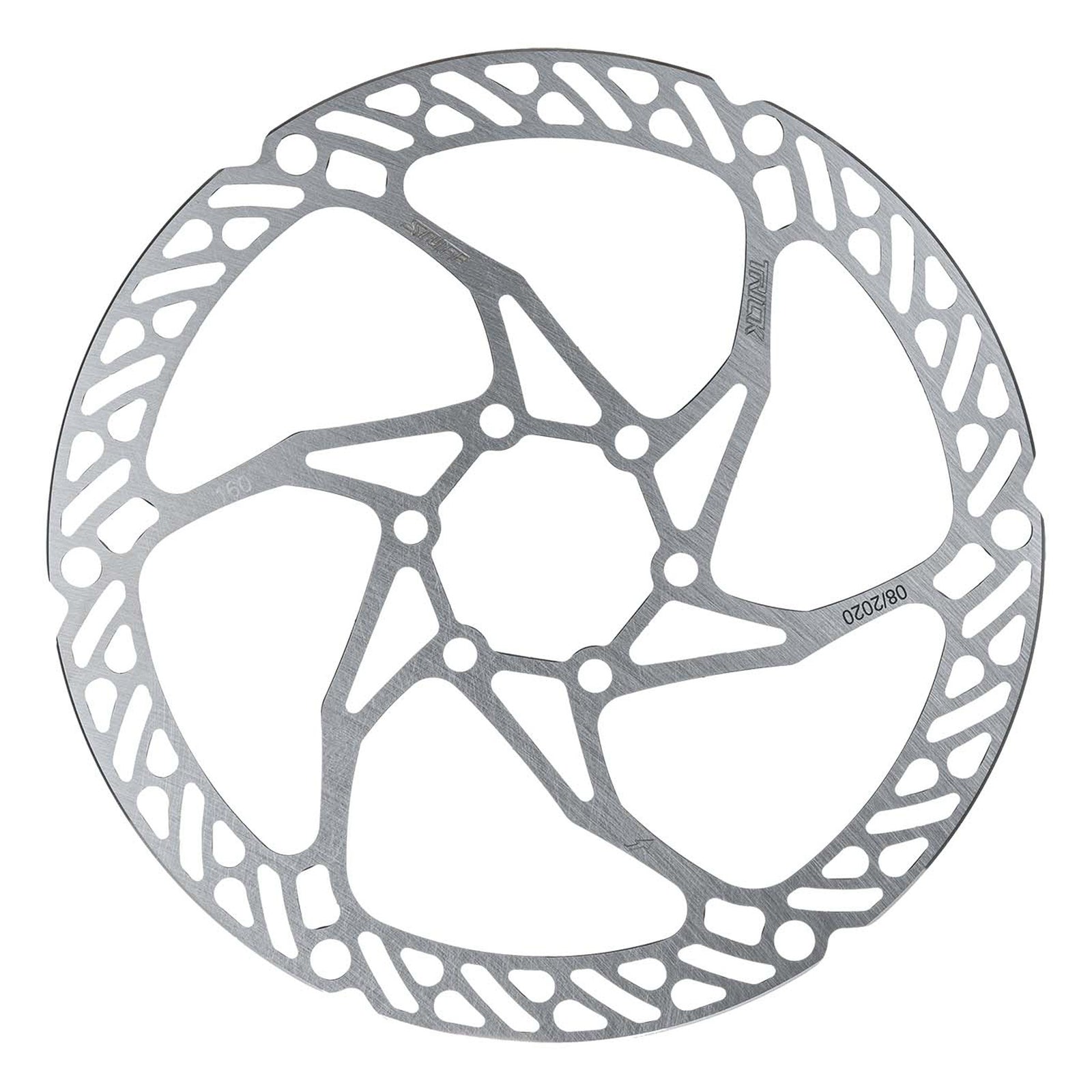 Trickstuff Ultra Light 180mm Rotor 6-Bolt Silver