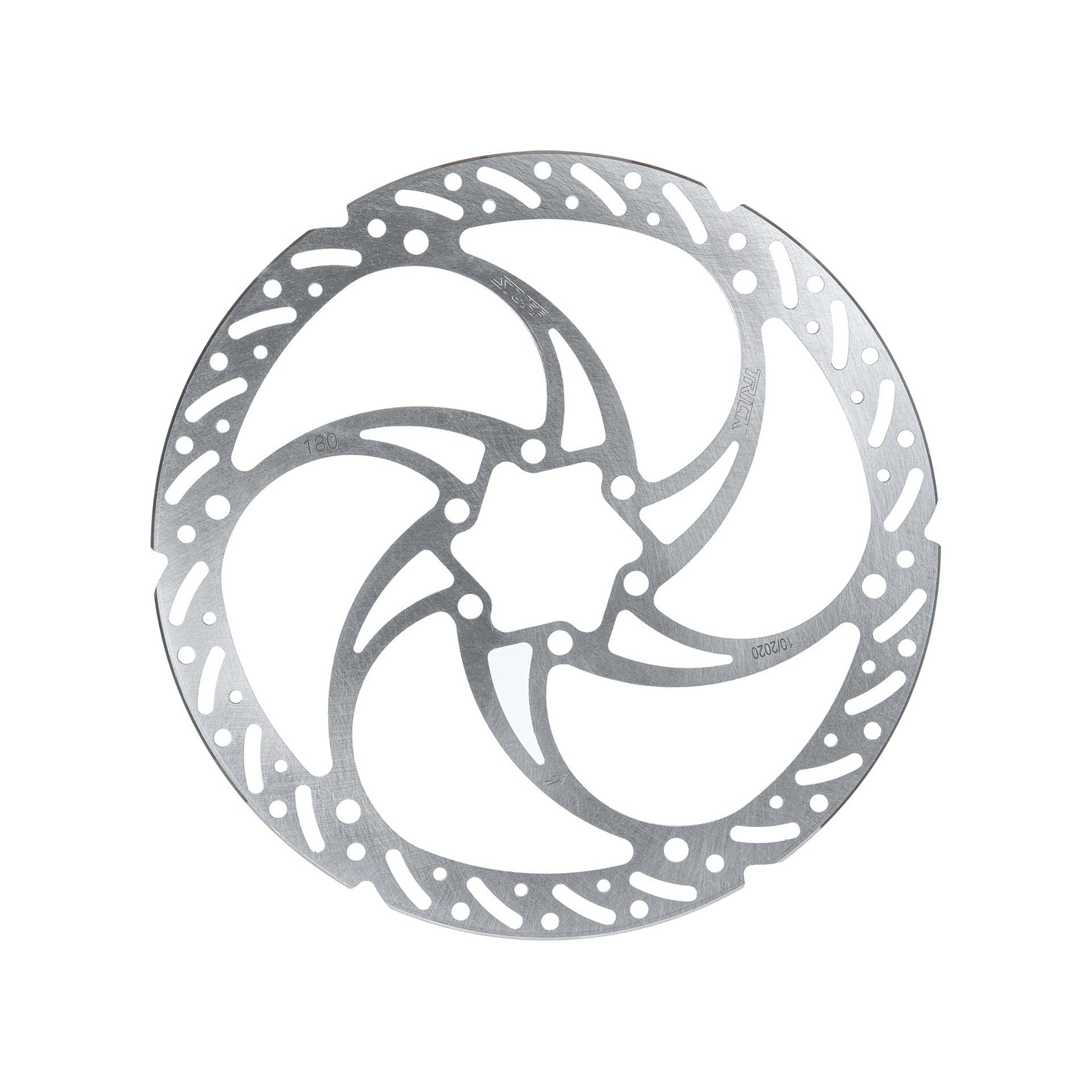 Trickstuff Heavy Duty 180mm Rotor 6-Bolt Silver