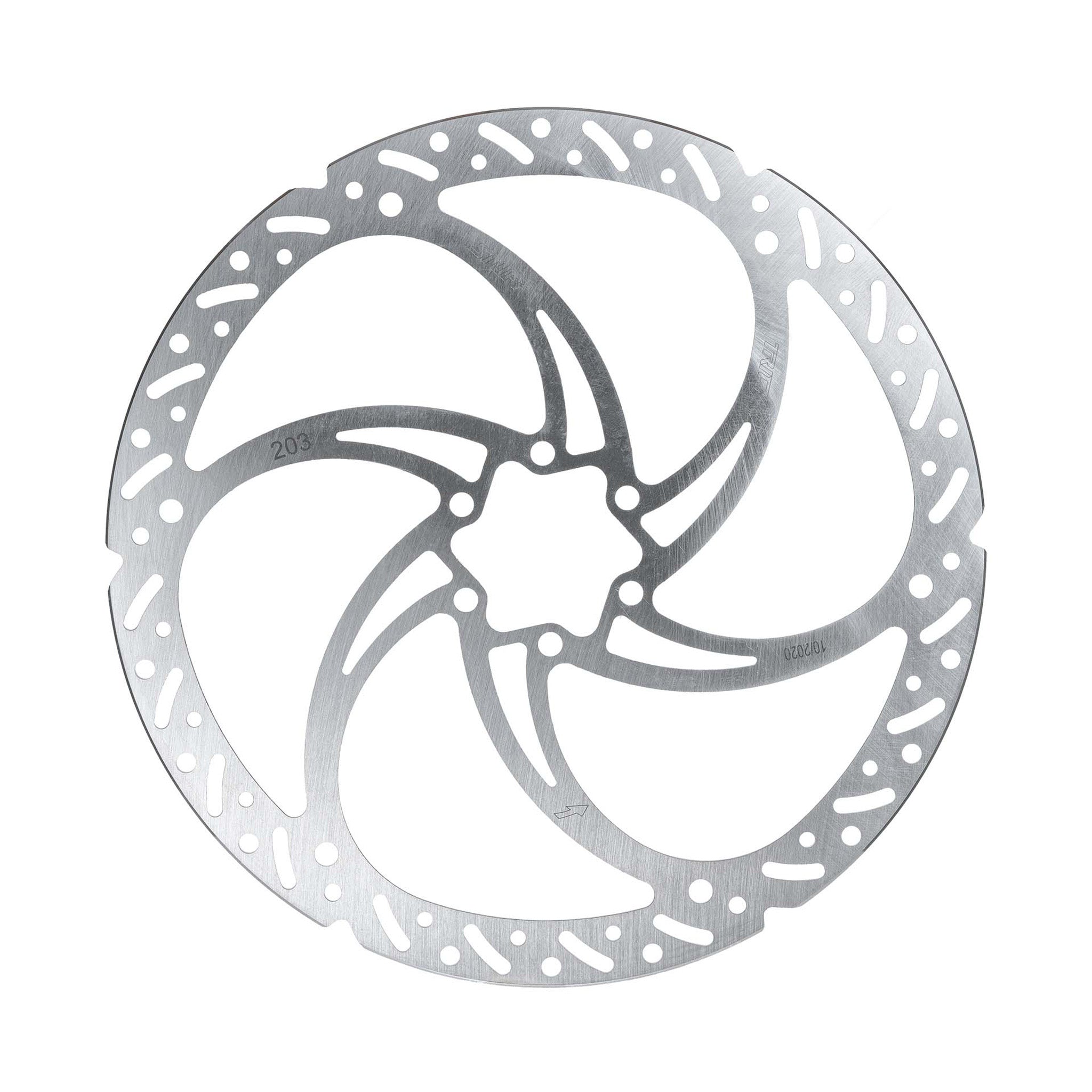 Trickstuff Heavy Duty 203mm Rotor 6-Bolt Silver
