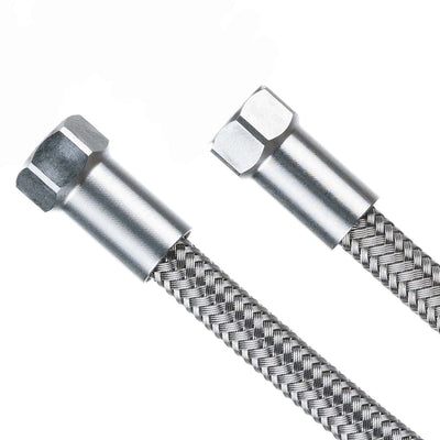 Trickstuff Goodridge Raw Hose Kit w/Union Nuts 2000mm Silver