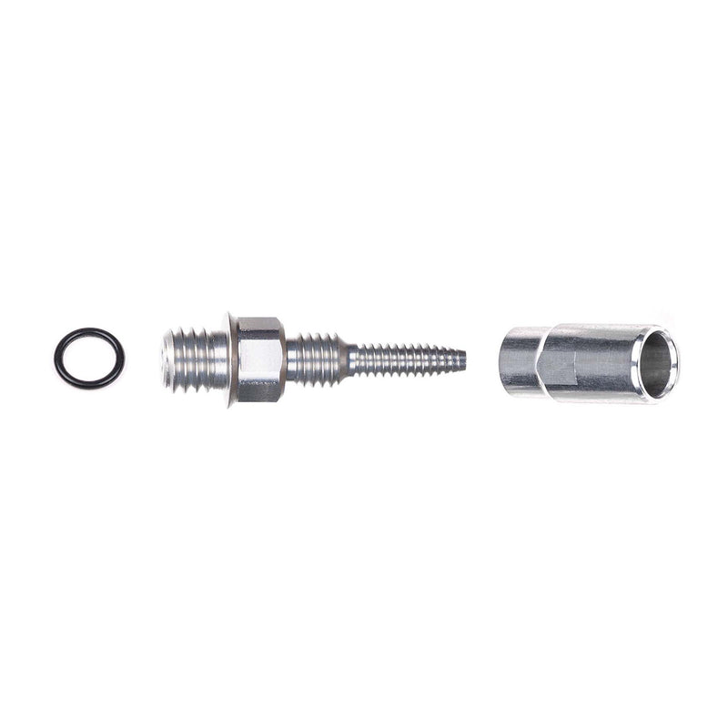 Trickstuff M6x1 Fitting For Beta Kevlar Hose Silver Each