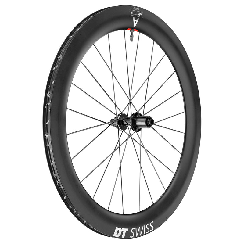 DT Swiss ARC 1100 DiCut 65 Rear Wheel - 700 12 x 142mm Center-Lock HG11 Road/XDR Ratchet EXP 36 BLK