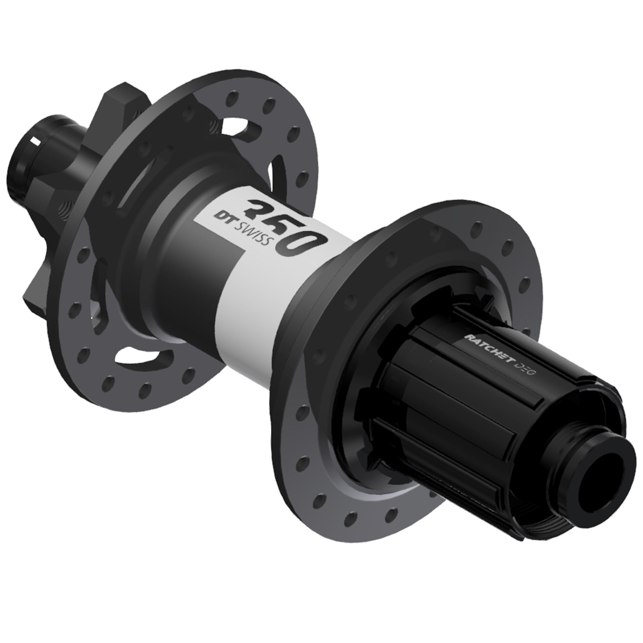 DT Swiss 350 DEG Rear Hub - 12 x 148mm 6-Bolt HG 11 MTN Black 28H 72pt