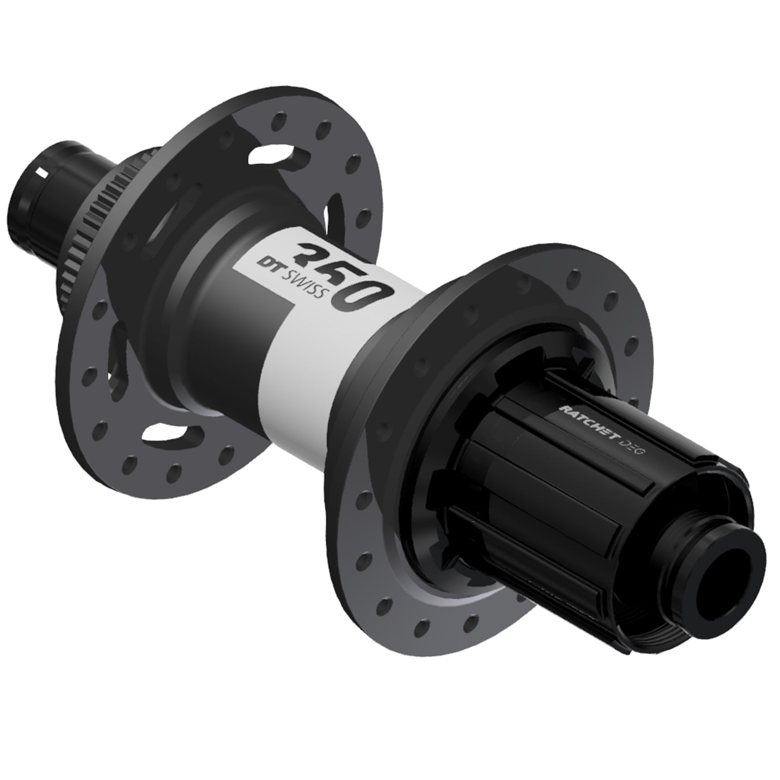 DT Swiss 350 DEG Rear Hub - 12 x 148mm Center-Lock HG 11 MTN Black 32H 72pt