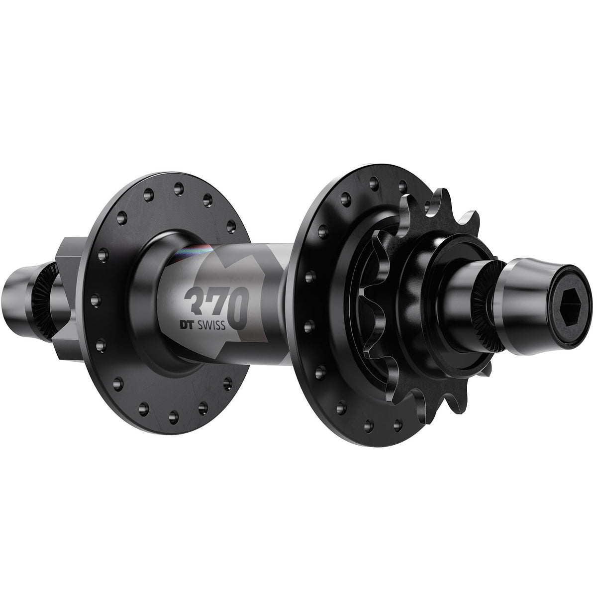 DT Swiss 370 DJ 6B Disc Rear Hub 32h 10x135mm nutted