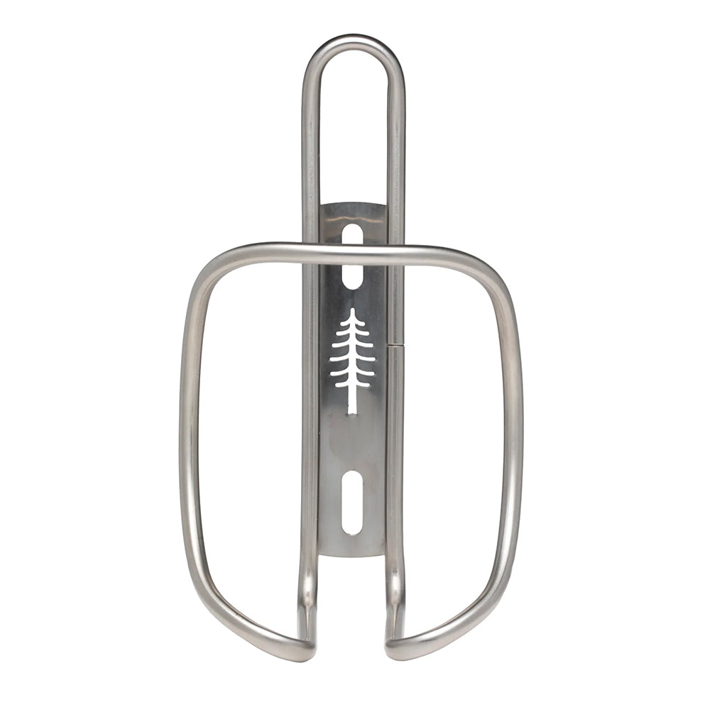 PDW ZigZag Water Bottle Cage - Silver