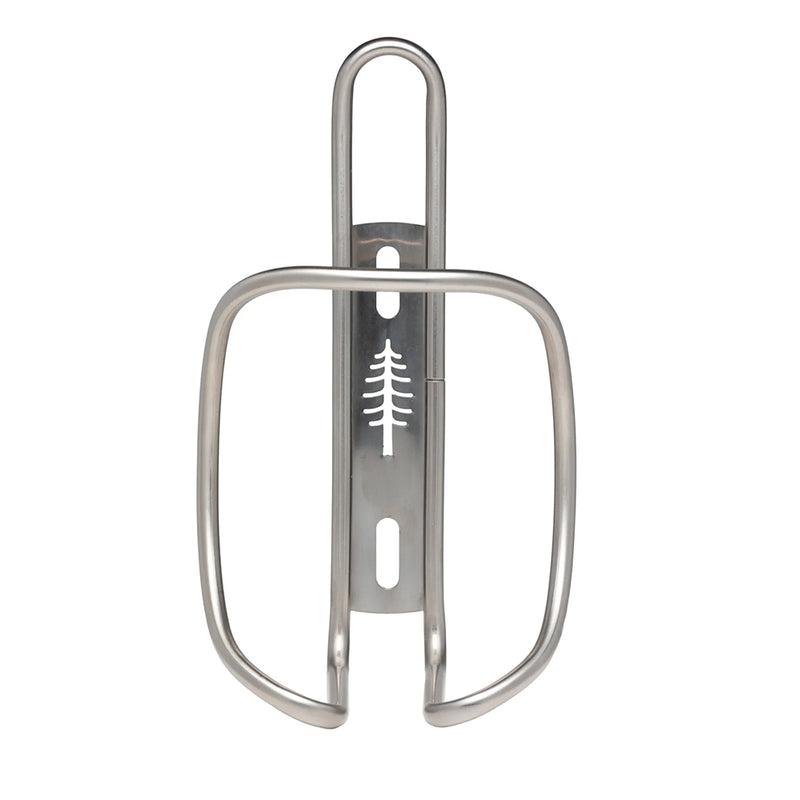 PDW ZigZag Water Bottle Cage - Silver