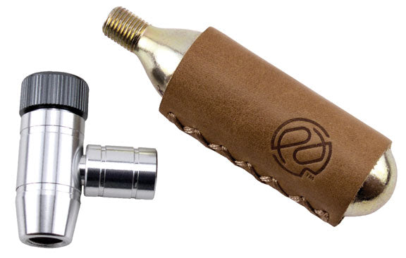 Portland Design Works Shiny Object CO2 Inflator: 16g Cartridge with Sleeve