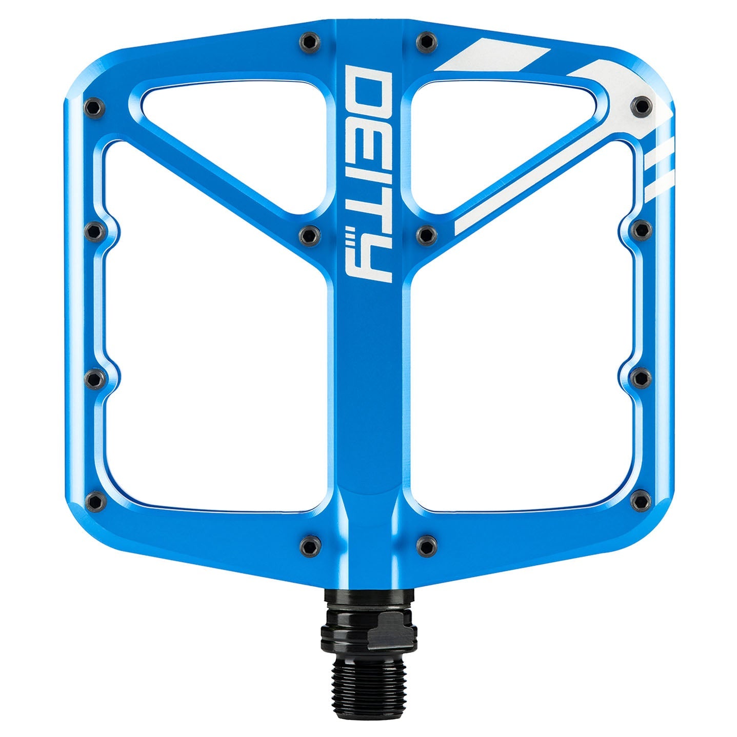 deity mtb pedals Deity Supervillain Flat Pedals, Black