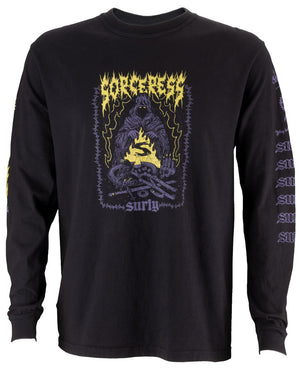 Surly Sorceress Long Sleeve Shirt Black - 3X-Large