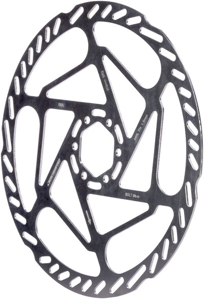 Jagwire Sport SR2 Disc Brake Rotor - 203mm 6-Bolt 1.8mm Thickness