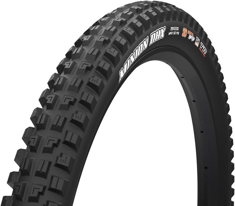 Maxxis Minion DHX Tire - 29 x 2.5 Tubeless Folding BLK 3C MaxxGrip New DH E-50