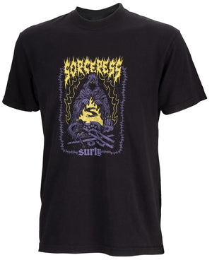 Surly Sorceress Short Sleeve Shirt Black - 3X-Large