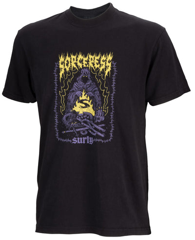 Surly Sorceress Short Sleeve Shirt Black - Large
