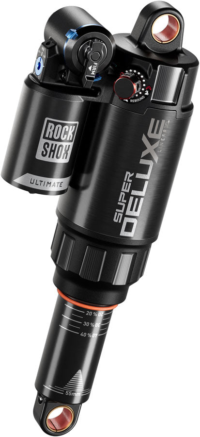 RockShox Super Deluxe Ultimate RC2T Rear Shock - 230 x 57.5 mm Linear XL Air Token Loc 2 Reb 55 / Comp 34 L/O 45 Standard D1