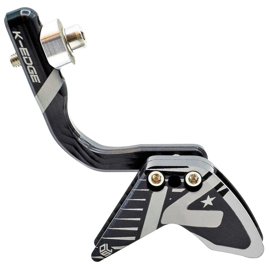 K-Edge 1x Elevate Large Ring Race Chain Guide Black Anodize