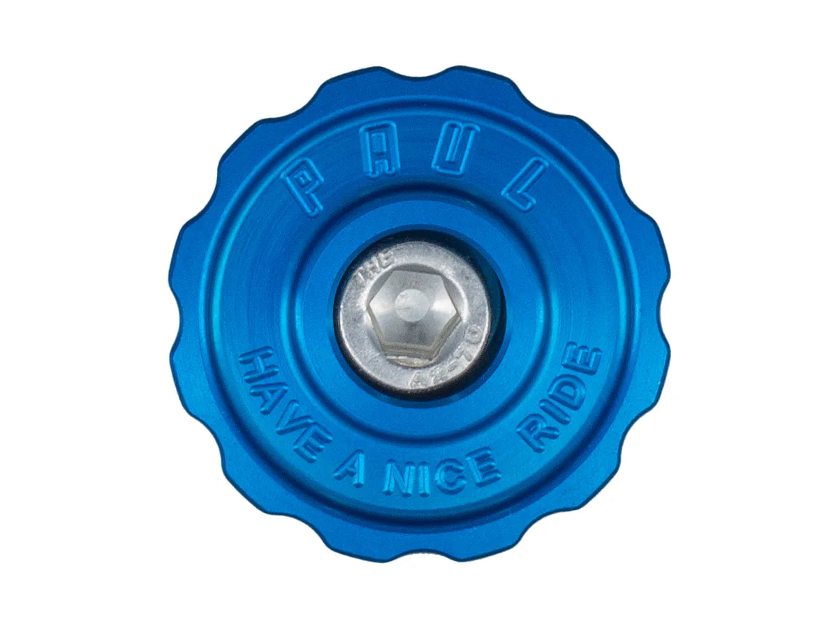 Paul Components Aluminum Top Cap Blue