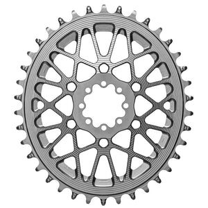 absoluteBLACK Oval Chainring SRAM AXS Gravel 40T - Titanium