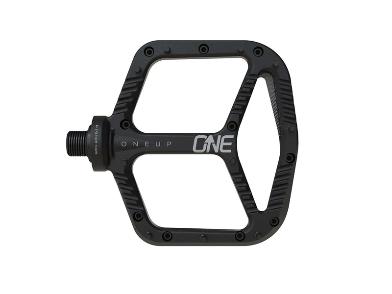 OneUp Flat Pedals - Aluminum - Black