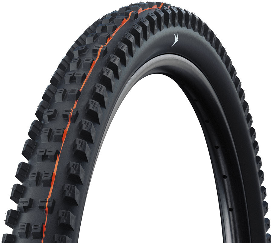 Schwalbe Tacky Chan Tire - 27.5 x 2.40 Tubeless Folding BLK Standard Trail Soft E-50