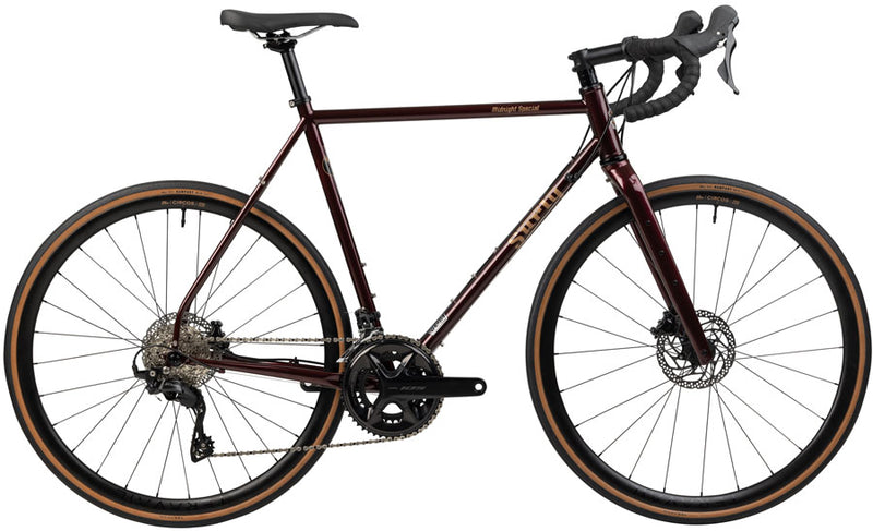 Surly Midnight Special Bike - 700c Steel 105 2x12 Carbon Fork BLK Cherry Fizz 60cm