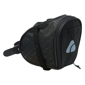Axiom Oceanweave Aeropack M Seat Mount Bag Velcro Straps 4.3x3.3x6.7` 70 c.i. Black