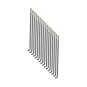 Kids Ride Shotgun Dirt Hero 14” Spokes Spokes J-Bend Black 16pcs