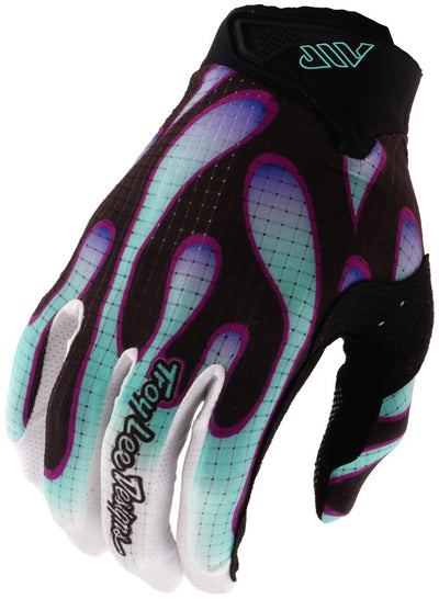 Air Glove Overspray Black / Real Teal