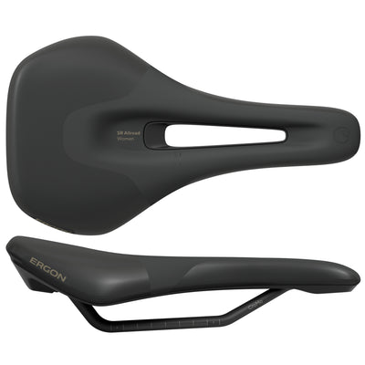 Ergon SR Allroad Saddle - Chromoly Black Womens Small/Medium