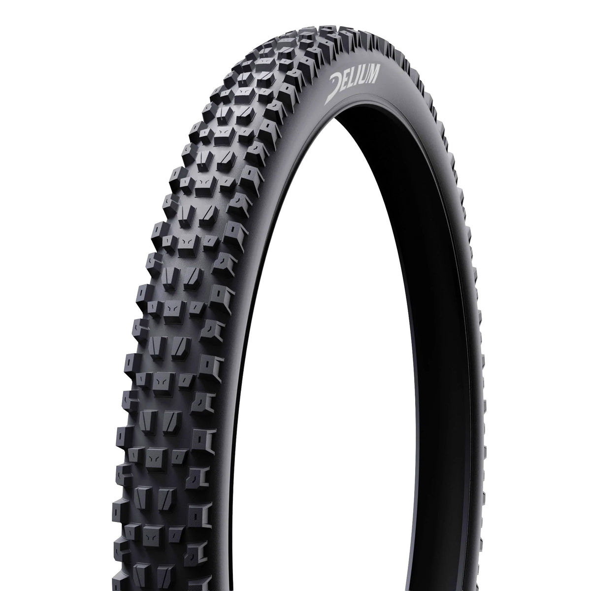 Delium Tire Rugged MTB Tire 29x2.4" Allround Grip+ Casing Black