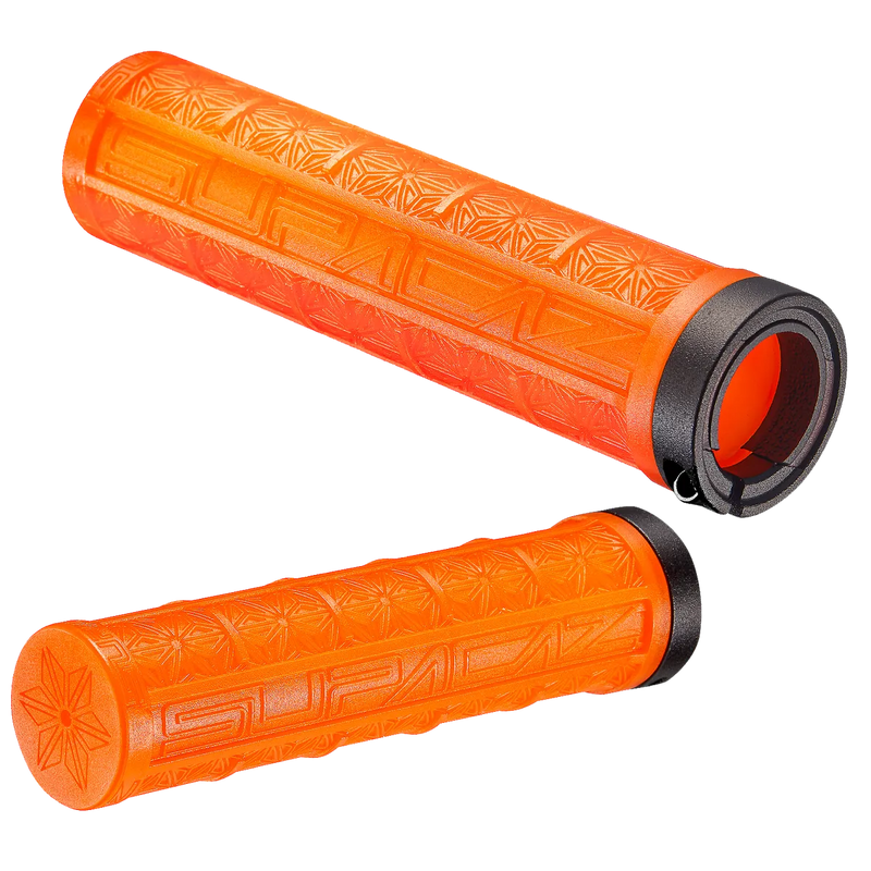 Supacaz Grizips Grip - Neon Orange / One Size