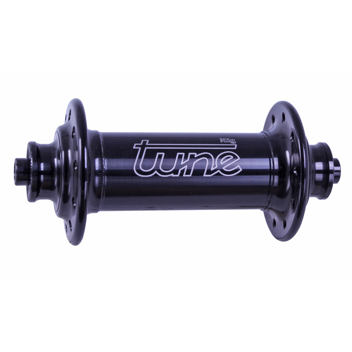 Tune Mig Front Road Hub 20h QR 9x100mm Black