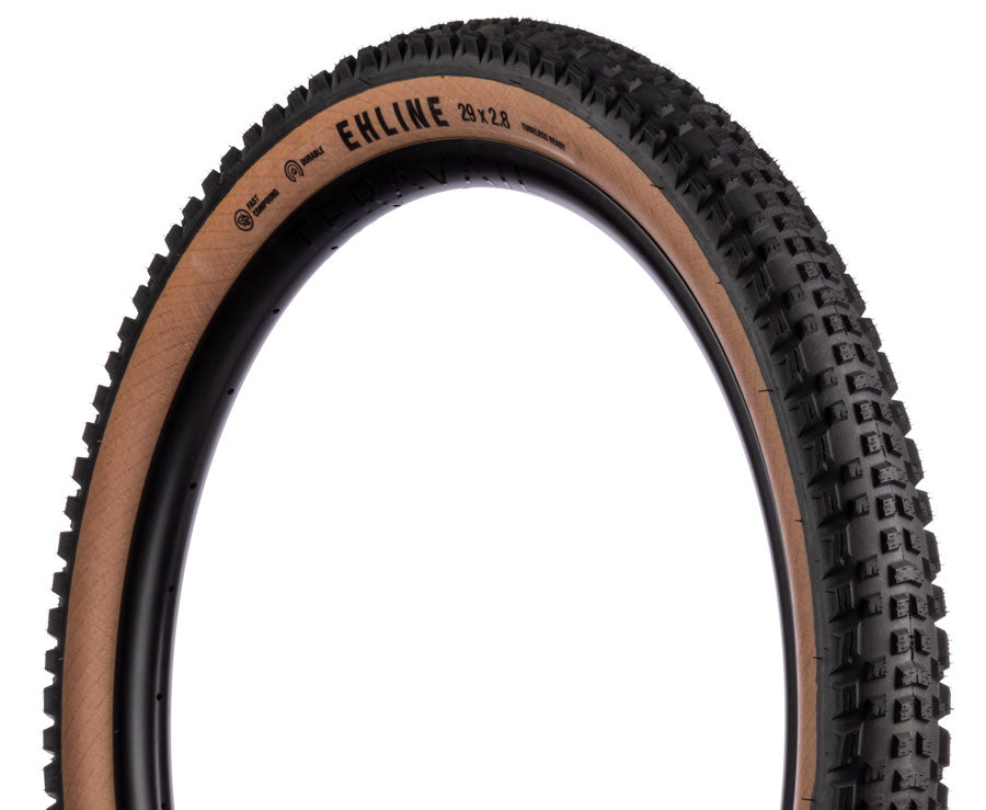 Teravail Ehline Tire - 29 x 2.8 Tubeless Folding Tan Durable Fast Compound