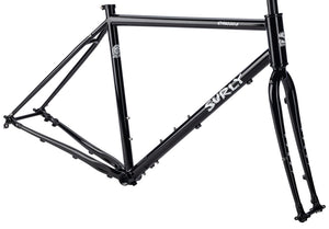 Surly Straggler Frameset - 700c Steel Hi-Viz Black 54cm