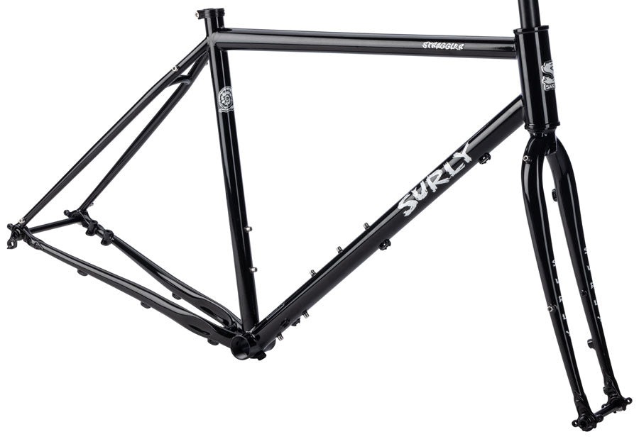 Surly Straggler Frameset - 650b Steel Hi-Viz Black 52cm