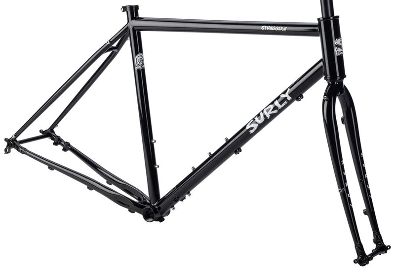 Surly Straggler Frameset - 700c Steel Hi-Viz Black 58cm