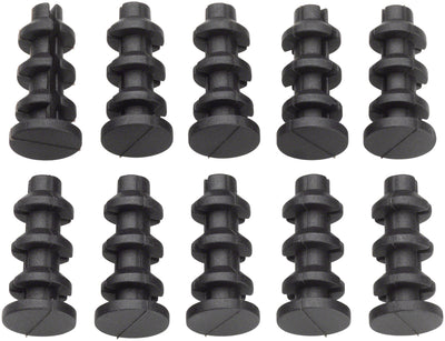 Jagwire Frame Plug Refill Bag - Closed Type 6.0-6.3mm Round Frame Port Bag/10 Plugs