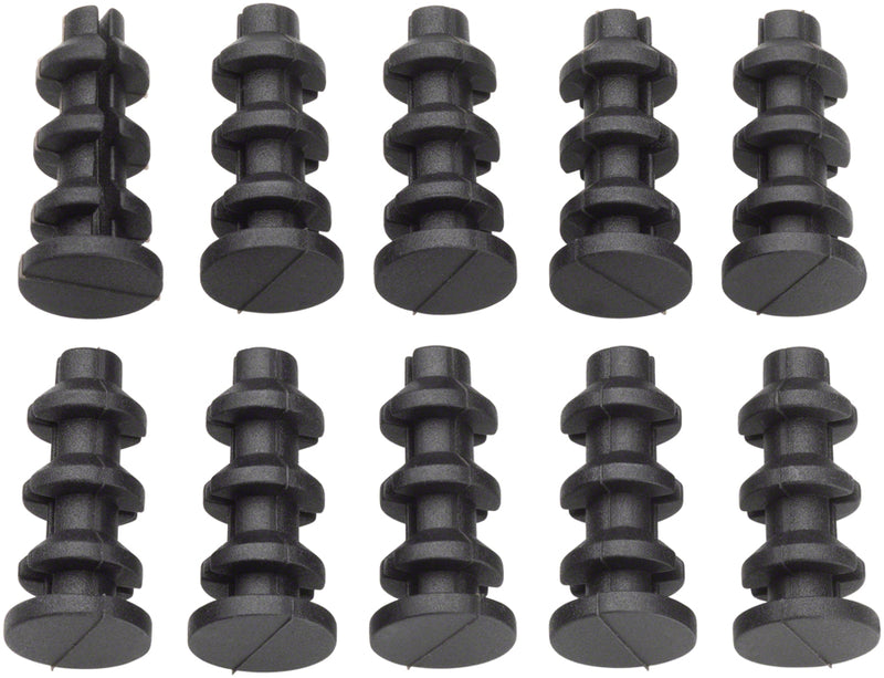 Jagwire Frame Plug Refill Bag - Closed Type 6.0-6.3mm Round Frame Port Bag/10 Plugs