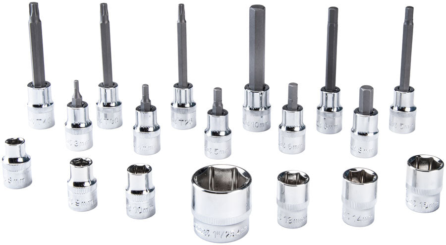 Park Tool Socket and Bit Set - 18 Piece