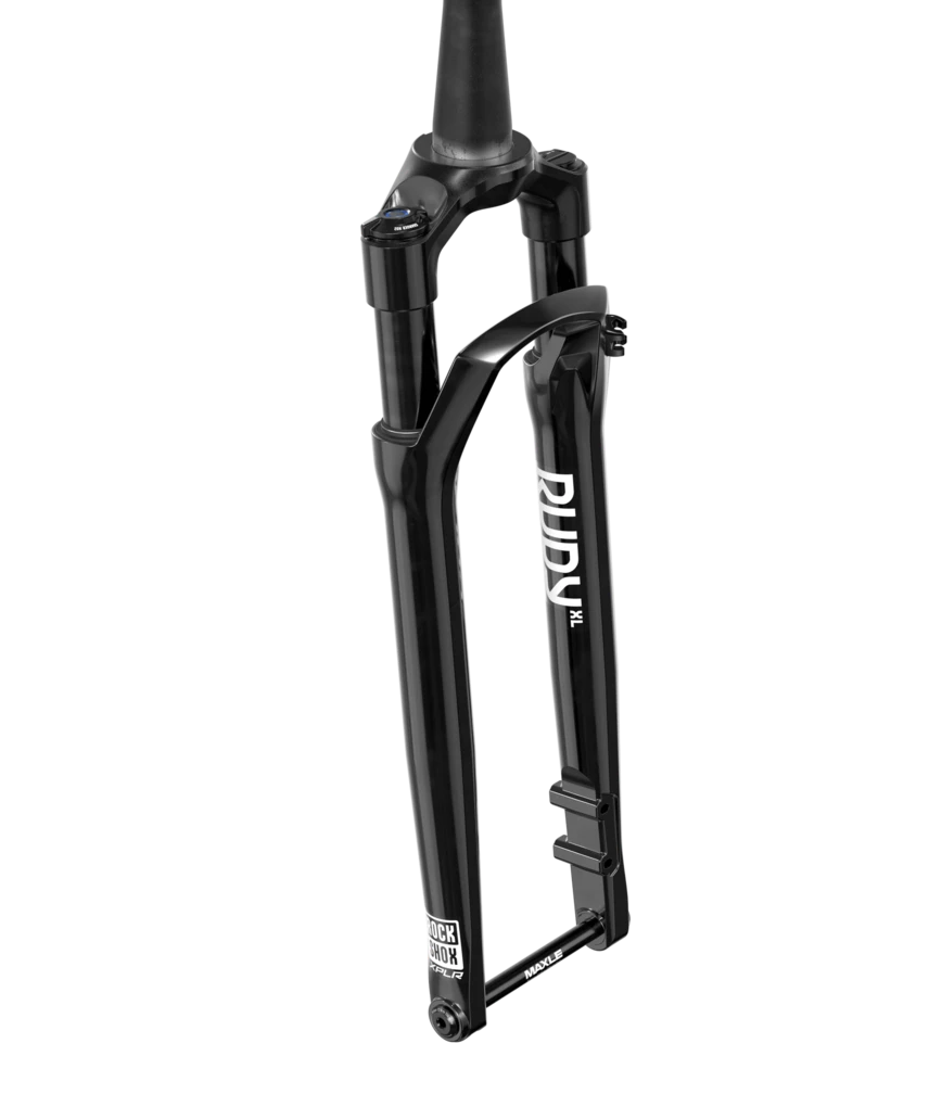 RockShox RUDY XL Ultimate Race Day 2 Suspension Fork - 700c 60 mm 12 x 100 mm 45 mm Offset Gloss Black A1