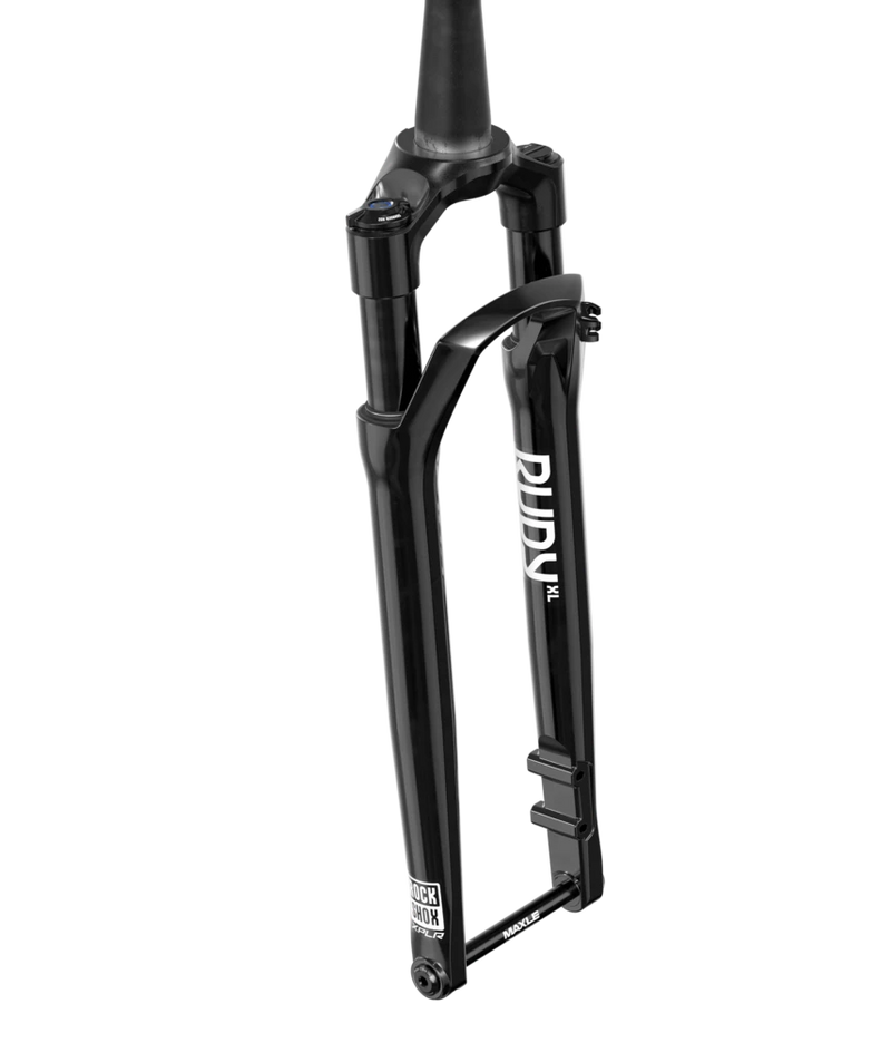 RockShox RUDY XL Ultimate Race Day 2 Suspension Fork - 700c 60 mm 12 x 100 mm 45 mm Offset Gloss Black A1