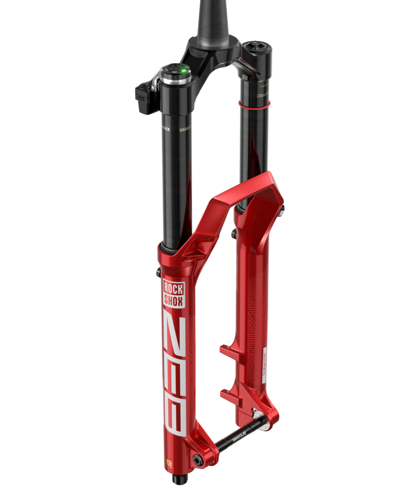 RockShox Zeb Ultimate Flight Attendant Suspension Fork - 29", 170 mm, 15 x 110 mm, 44 mm Offset, Electric Red, A3