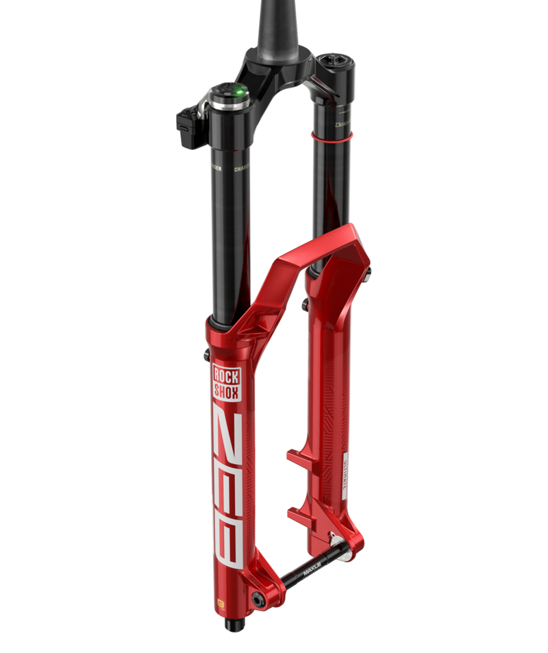RockShox Zeb Ultimate Flight Attendant Suspension Fork - 29", 170 mm, 15 x 110 mm, 44 mm Offset, Electric Red, A3