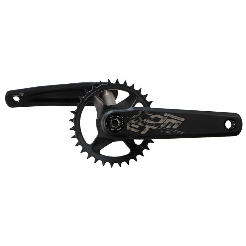 Full Speed Ahead Comet Modular Crankset - 175mm, 11/12-Speed, 32t, Direct Mount, Full Speed Ahead MegaExo Spindle Interface, Black