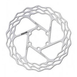 Galfer 140mm Rotor 6-Bolt  1.8mm Road Silver